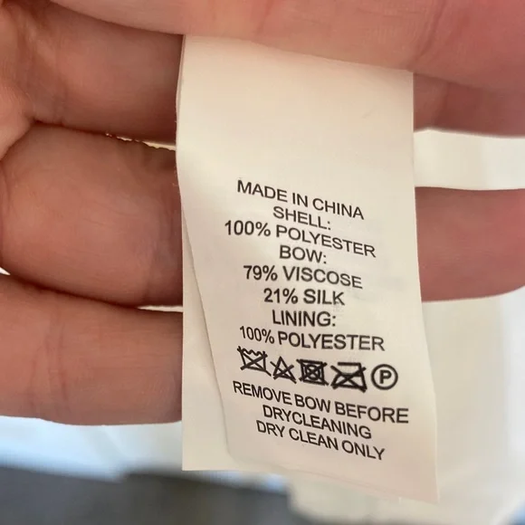 Kate Spade White Dress with Black Accents - Picture 12 of 15